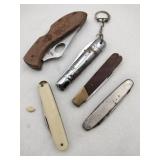 Foldable pocket knives