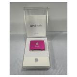 iPod shuffle 1gb pink with stickers and case