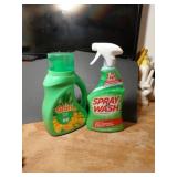 GAIN LAUNDRY SOAP+ SPRAY AND WASHISLAND FRESH