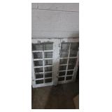 Old wooden window 28x30in