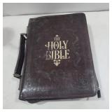Bible with carrying case
