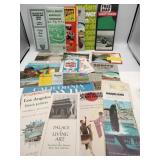 Vintage vacation flyers