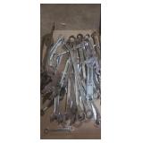 Wrench assortment various brands and sizes