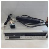 Sylvania DVD/version player, plug car radio, and