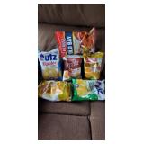 6  Bags variety  Chips approximately 2 and a 1/2