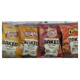 Case of 21 lunchbox size baked lays variety chips