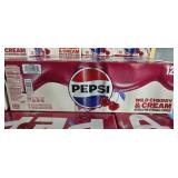 12 pack of regular wild cherries and cream Pepsi