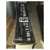 Grip rite poly sheeting 6mil mostly full box