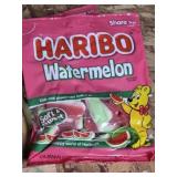 8 - 4.1 oz packs Haribo Watermelon Gummies