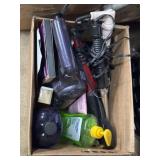 Hairdryer, curling irons, and other beauty