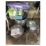 Mirro-Matic Pressure Cooker, enamelware,