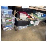 Amazing craft lot w/ supplies for needlework,