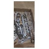 Wrenchs open and closed ends , various brands and