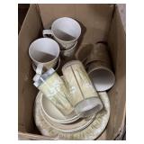 222 Fifth Narcissus dinnerware and Prisidio bowls