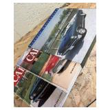 Two set coffee table, books of classic cars of