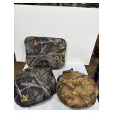 Invision camo therm-a seats, and muddy portable