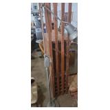 Dazor 5ft metal base articulating floor lamp