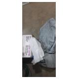 Plastic sheeting almost full roll and budge s9ze