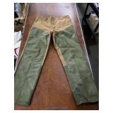 heavy-duty canvas upland hunting Pants size large