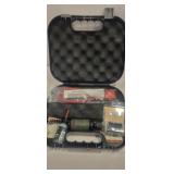 Glock gun case with misc items