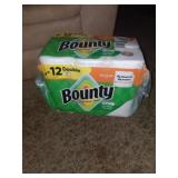 BOUNTY PAPER TOWEL THE QUICKER PICKER UPPER 6 =12