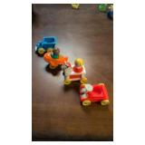 Fisher price little riders set. Missing one