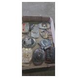 Assortment of belt buckles