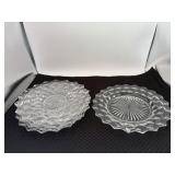 Fostoria American one salad plate 8 1/4. Four
