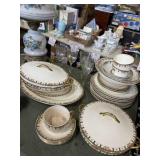 porcelain dinnerware set Cleveland China 'Bridal'