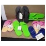 6pr.Selection of NEW Flip-Flops kids&women's