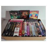 Lot 19 VHS (some new) 4 DVDs