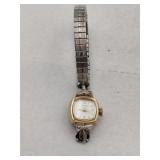 Caravelle women's watch marked 10K .550oz