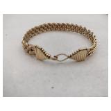 Wire gold filled bracelet .450oz