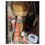 Food injectors, bamboo steamer basket, frying