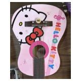 Hello Kitty children's guitar, missing a tuner