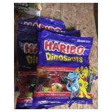 6 - 5oz  packs Haribo Dinosaurs