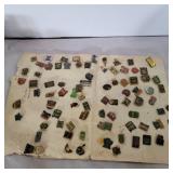 Assorted pins