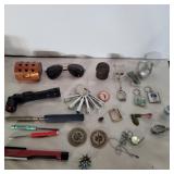 Keychain, lure, flashlight, tools and more