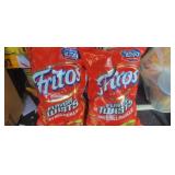 Fritos  flavor twists spicy dill pickle