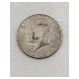 1967 Kennedy half dollar