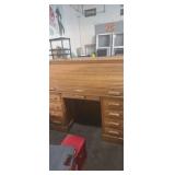 Roll top desk 54x24x44h