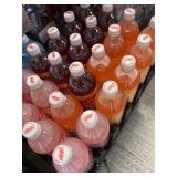 8 Faygo orange soda, 7 Faygo bubble pop, 9 Faygo