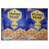 3 full aize boxes of honey maid graham crackers