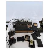vintage Atari 2600 video game console with a