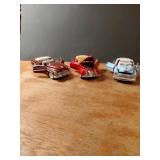 3 DIE CAST COLLECTABLE CARSDOORS OPEN,HOODS