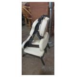 Portable folding massage chair