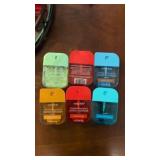 6 touchland type hand sanitizer sprays.
