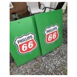 2 Philip 66 lockable pump panels