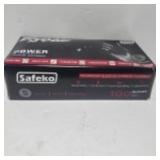 New 100 count nitrile gloves small Blk.
