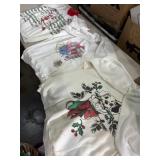 4 Disney & Variety Christmas white sweatshirts,